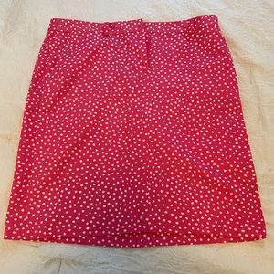 NWOT Brooks Brothers 346 Polka Dot Skirt